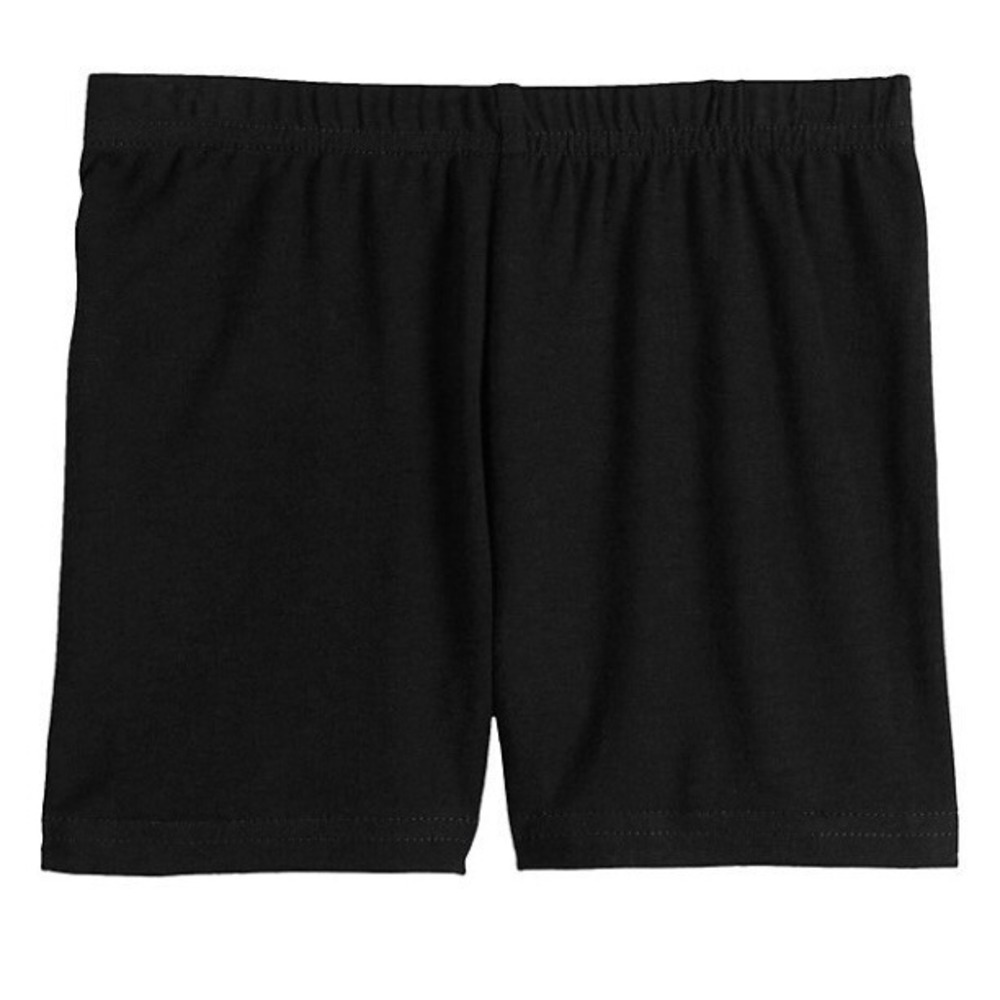 Jumping Beans Girls Playground Shorts 12 Months New with Tags Black Under Dress